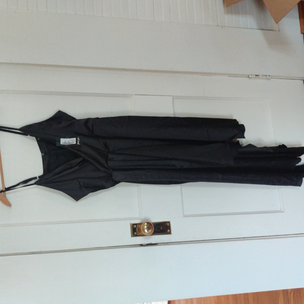 NWT Nasty Gal Plus Strappy Frill Asymmetric Hem Dress, 14